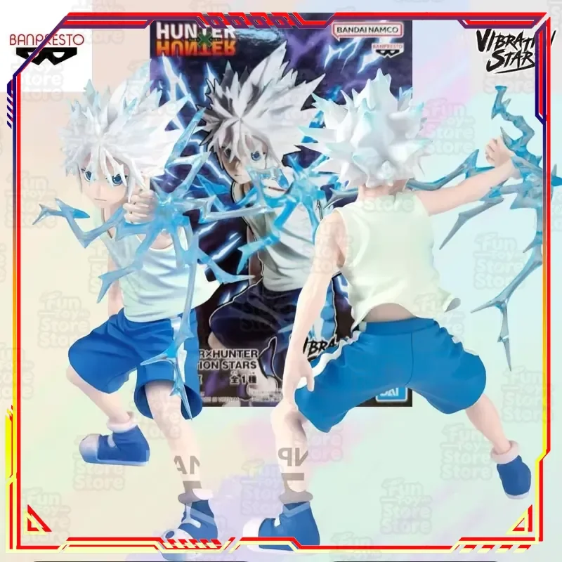 

Banpresto HUNTER×HUNTER Killua Zoldyck II Figure Vibration Stars 130mm Non-Scale Anime Collectible Model Toy for All Ages