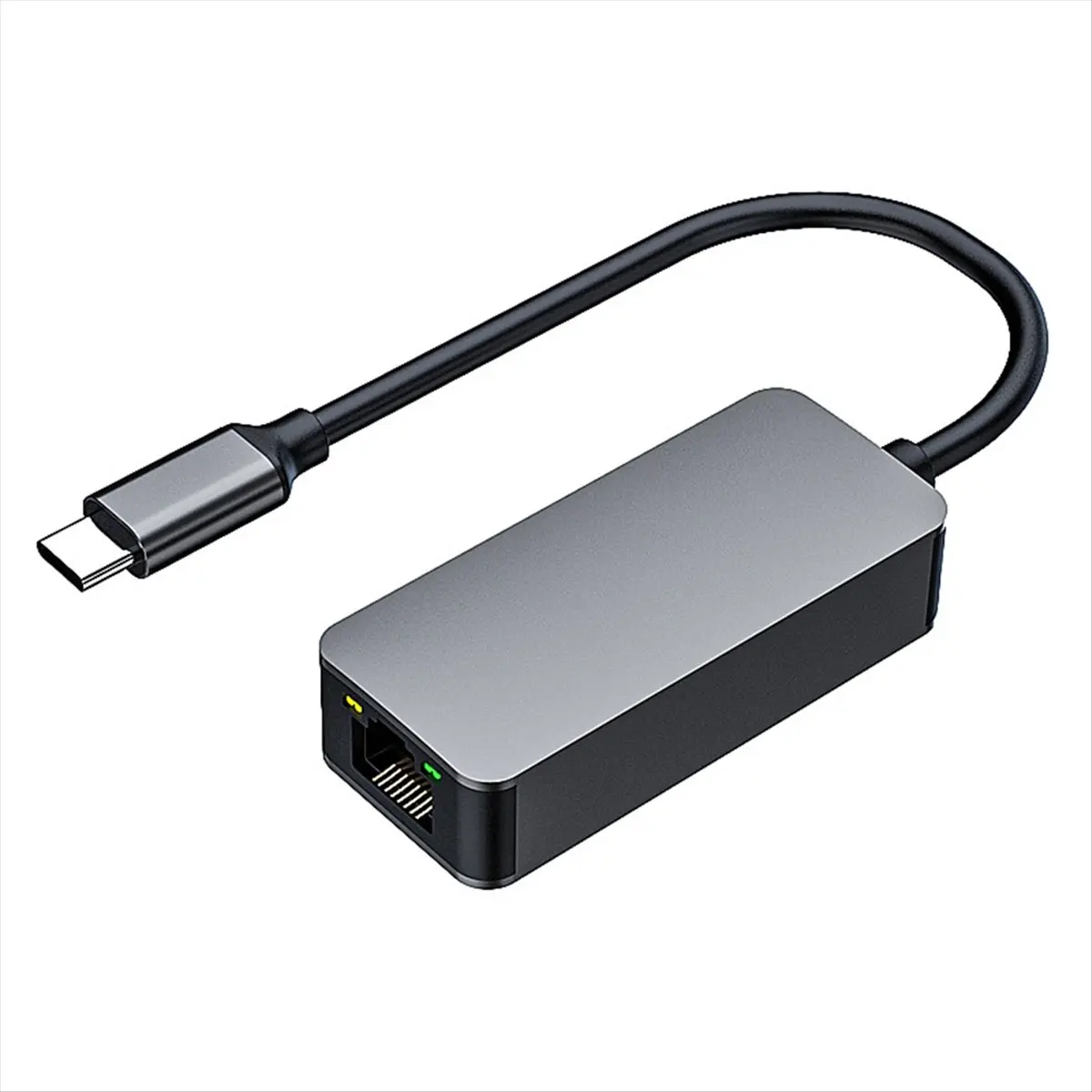A85P 2500Mbps Ethernet Gigabit Adapter Type-C to RJ45 Network Card 2.5G Gigabit Ethernet Converter LAN Hub for Win 8.1/10/11