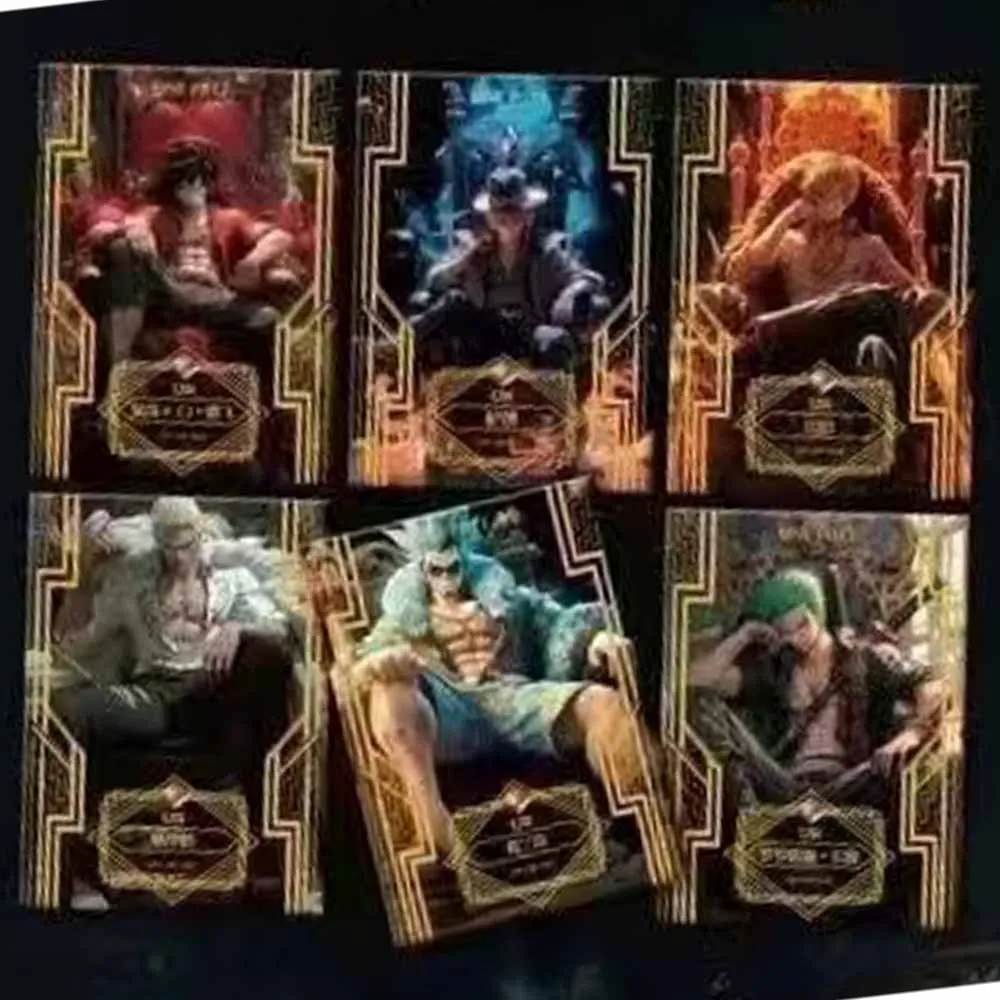 Hurtownia One Piece Collection Cards Anime Trading Game Luffy Sanji Nami TCG Booster Box Game Cards Zabawka urodzinowa dla dzieci Prezent