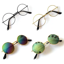 4 colores divertidos lindos gafas infantiles accesorios de estudio de sesión de fotos Mini gafas de sol para recién nacidos accesorios de fotografía para recuerdos de bebé