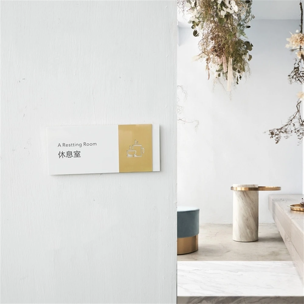 Room Sign Board Office Door Plate Signage For Rooms