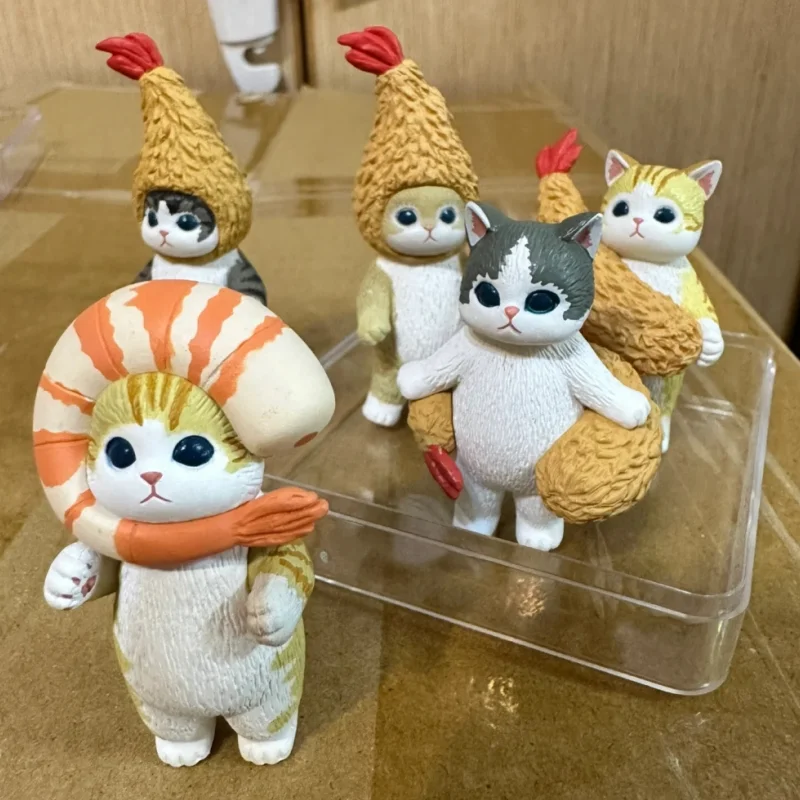 Eikoh яйцо коробка Mofusand Cat Shark иллюстрация дизайнер Акула Кот Коллекция Модель Пейзаж 5 настольные украшения подарок на день рождения