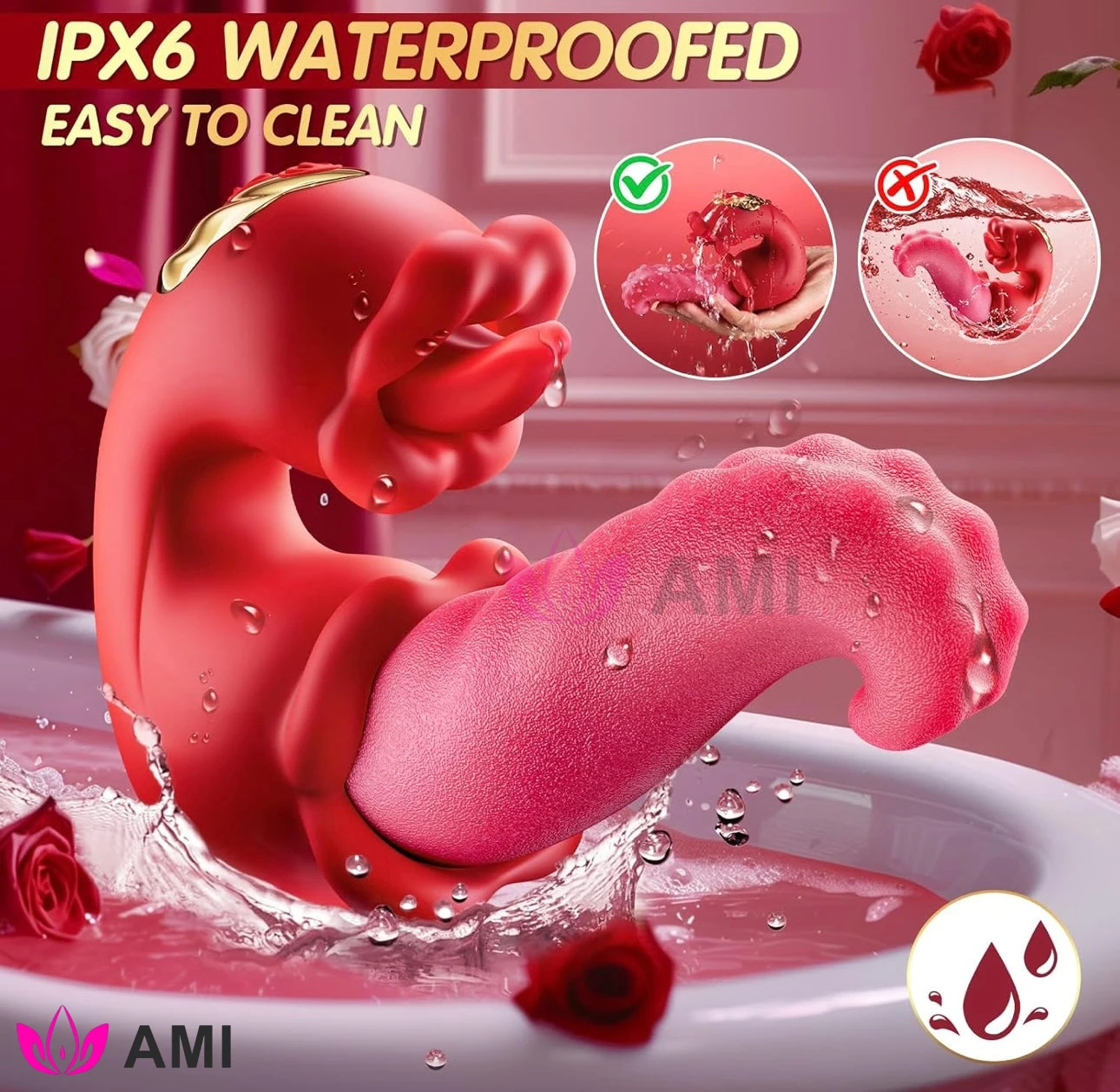 Women Sex Toys Clitoral Stimulator Vaginal Licking High-Quality Silicone Electric Massager Women's Masturbation Adult Sex Toys view 4
