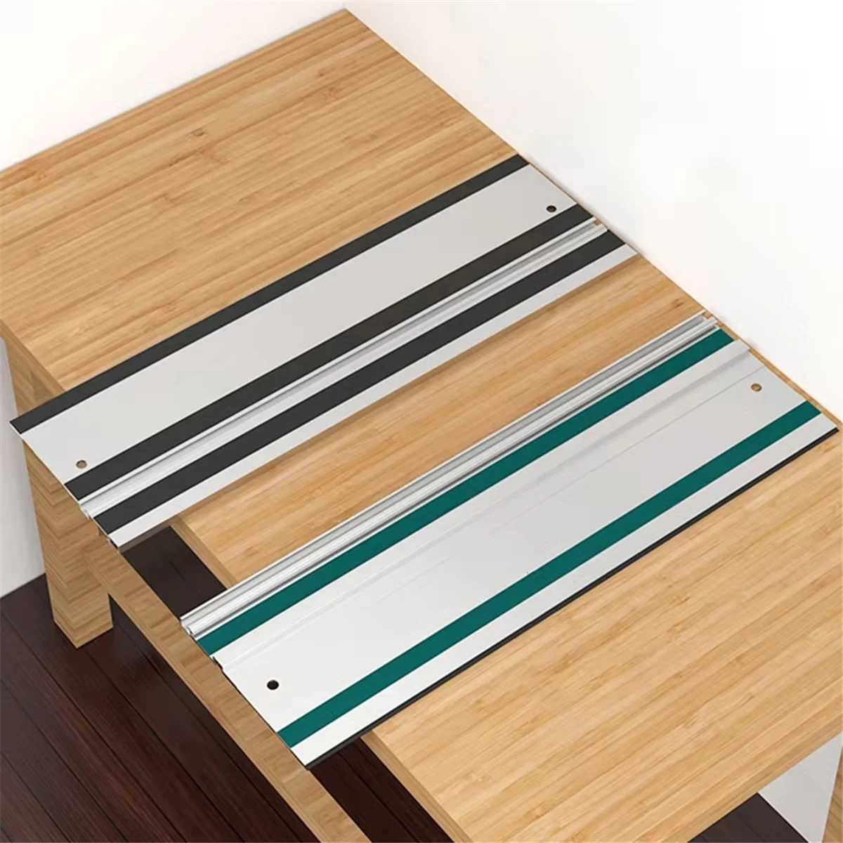 

YHYS 1 шт. направляющая для гусеничной пилы, алюминиевые экструдированные направляющие для циркулярной пилы, прямая резка, сделай сам, деревообрабатывающие инструменты