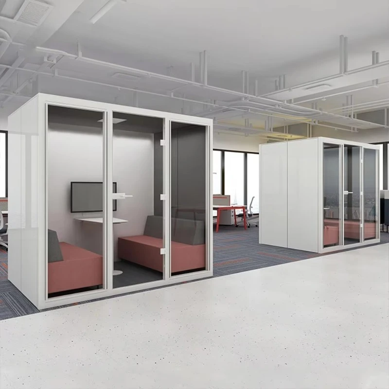 Soundproof Office Meeting Cabin Office Compartment Indoor Soundproof Office Cabin