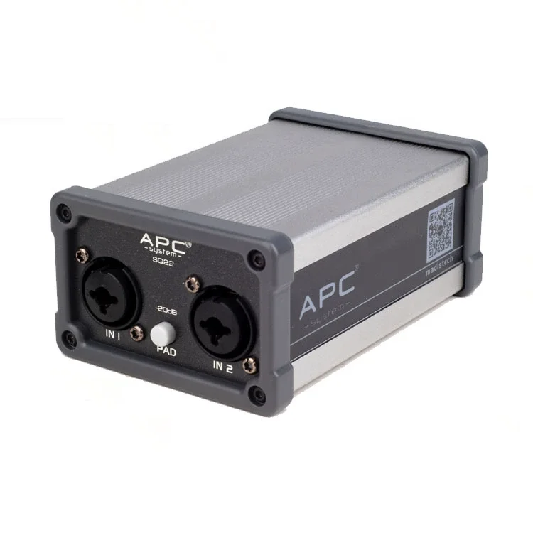

APC SQ22 Professional Dual Channel Noise Isolator for Static Noise Canceling