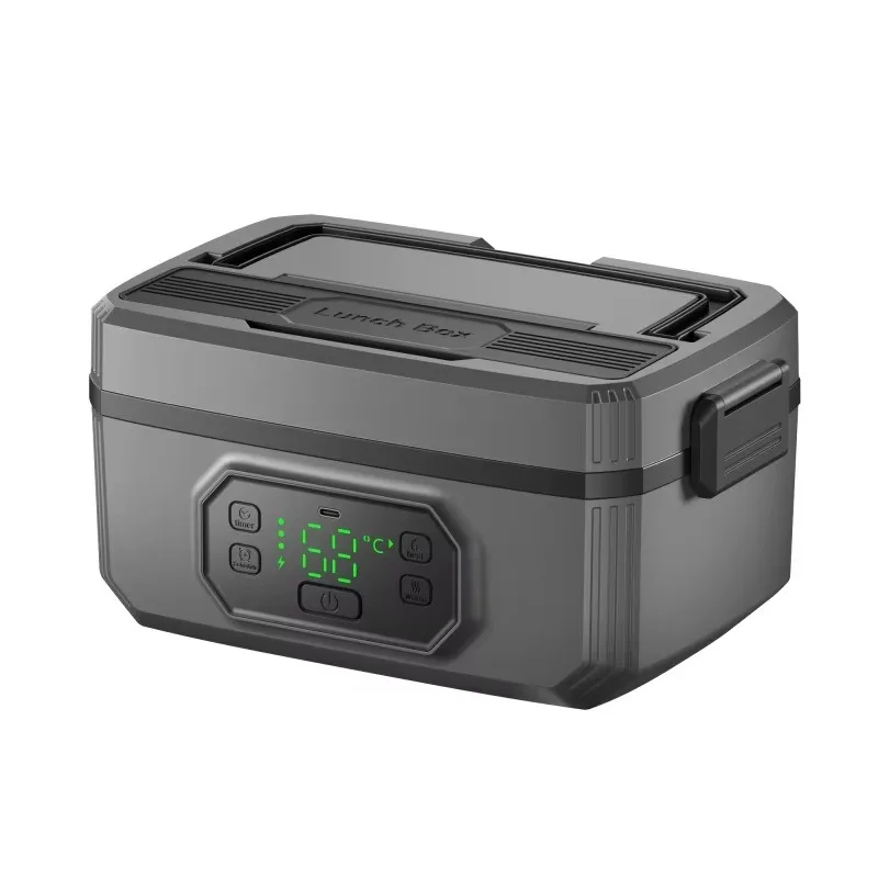 

USB Rechargeable Portable Electric Lunch Box Large Capacity Wireless Heating Water- for Students Office Workers Household