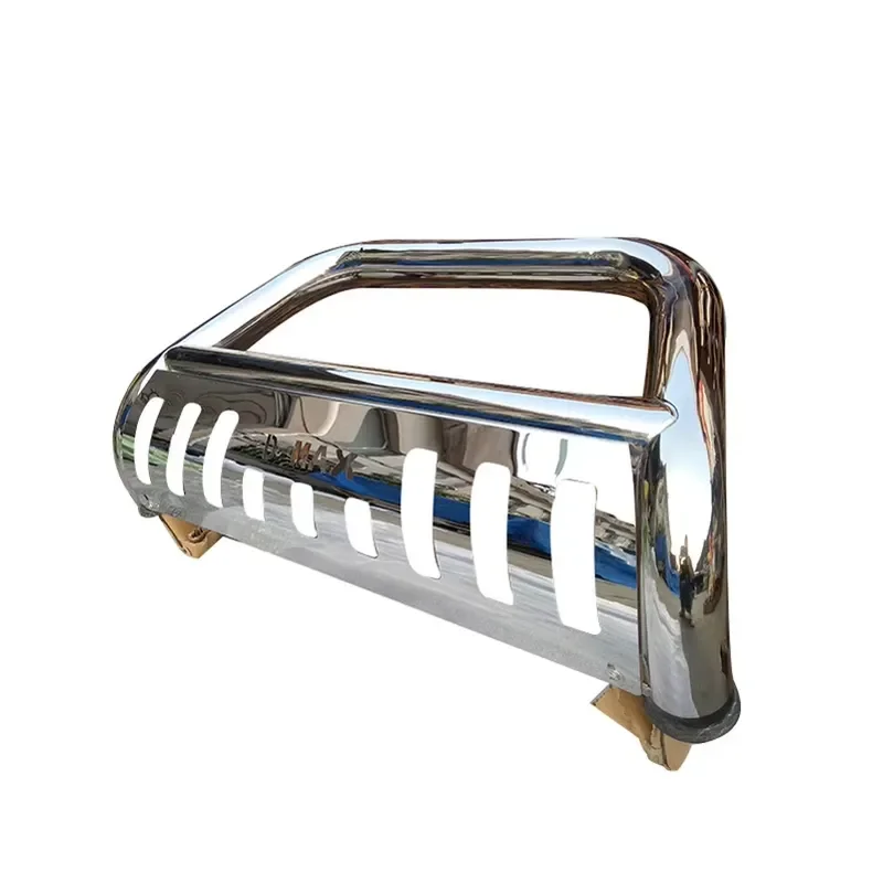 Custom U Type Grille Guard with Skid Plate U Shaped Bull Bar Nudge Bar for Chevrolet Ram Tacoma Hilux