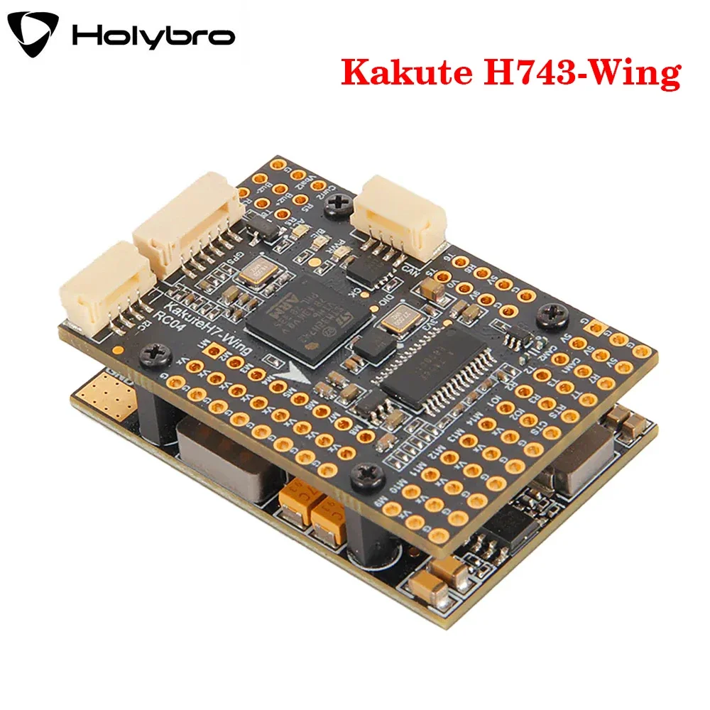 Holybro Kakute H743-Wing Flight Controller Supports INAV/ Ardupilot BMP280 Barometer 3-8S LIPO for Fixed Wing & VTOL FPV Drone