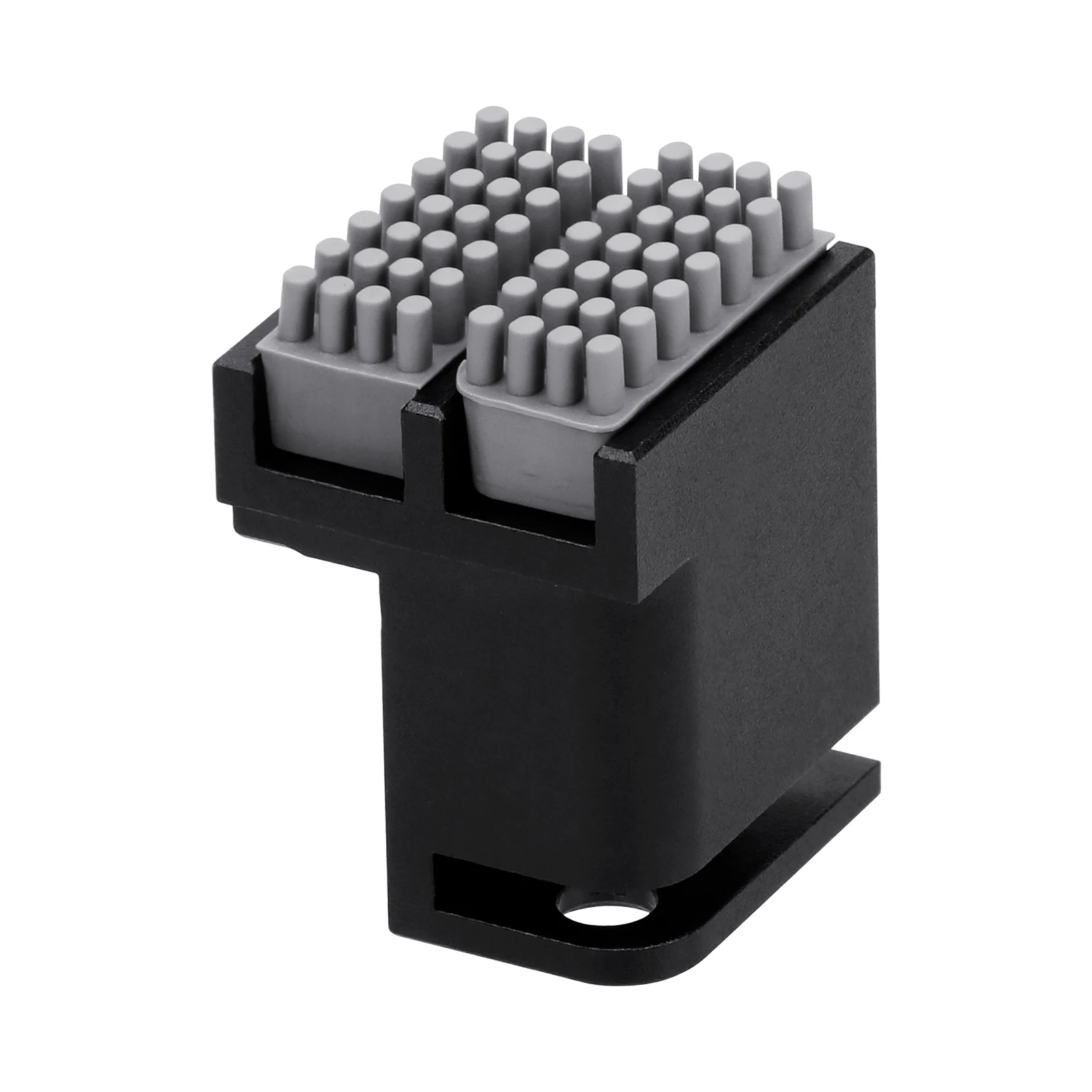 Toaiot Silikon-Düsenwischer, Brutstätte montierte Schrubber für Bambu-Lab P1P/P1S/X1/X1C/X1E, Düsenreinigungsset, Silikonbürsten