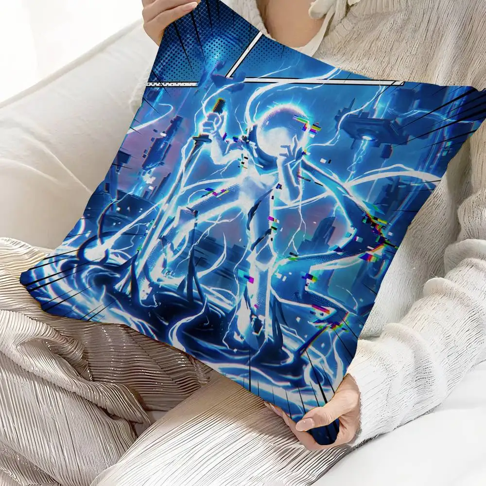 Alan Becker Anime Lucky Dragon pillow cover sofa cushion cover home room decoration children gift