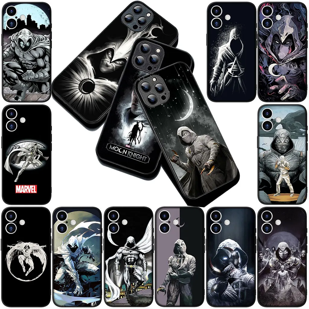 Moon Knight Marvel Marc Spector Phone Case for Xiaomi Redmi Note 12 11 10 Pro 10A 10C 12C 13C Note12 5G 4G Flexible Casing