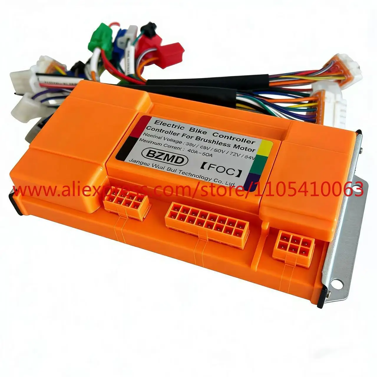 1500W Sine Wave Controller Vector Motor Driver Electric Two-Wheeled Tricycle Silent Intelligent Controller with Wire Harness