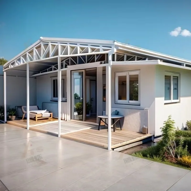Luxury Steel Frame Container House and Durable Mobile Home 20ft 40ft 3 Bedrooms Prefab Expandable Villa Design
