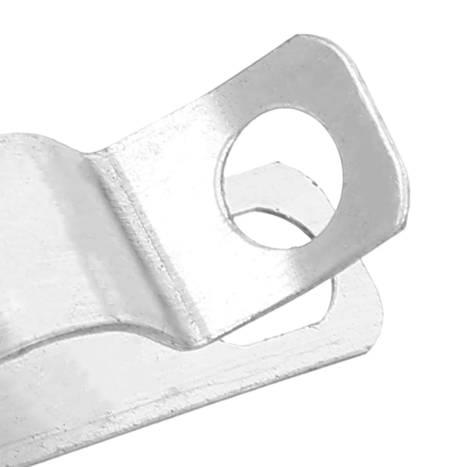 120Pcs Metal Aluminum Cable Clips Holder Organizer Wire Holder Clamp For Property Management R-type Clamps Cord