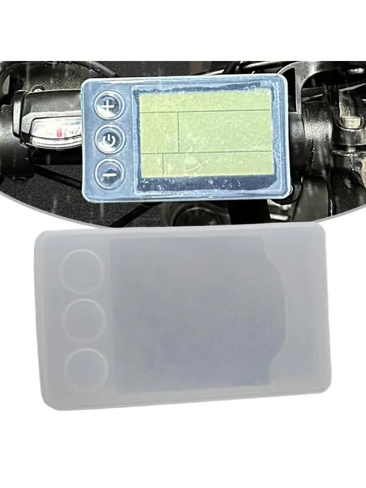 AliExpress SPORTARC 1Pc Transparent Silicone Cover For S866 E-Bike Display Anti-Scratch Dustproof Rain Guard For Electric Bicycle Scooter Meter Case
