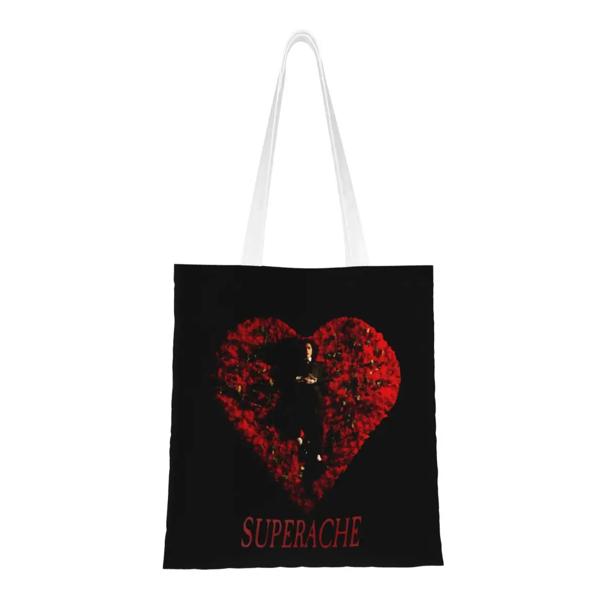 Superache Conan Gray Tote Bags حقيبة يد نسائية قابلة للطي حقيبة كتف للطلاب حقيبة تسوق قابلة لإعادة الاستخدام #1