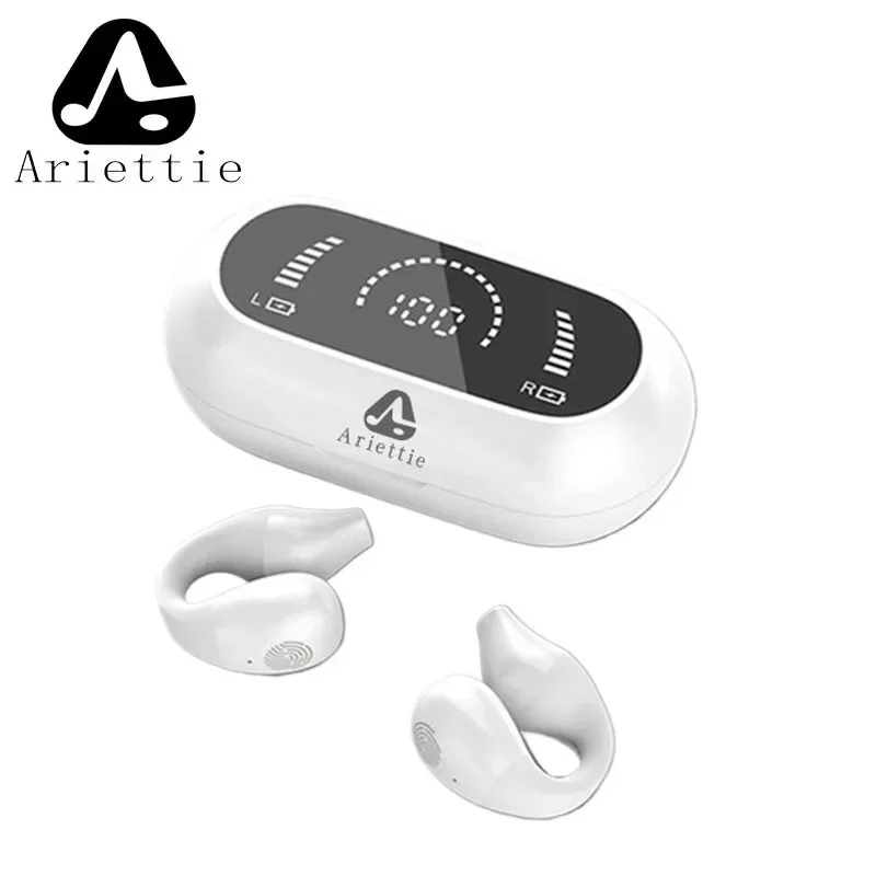 Ariettie Brand S03 Bone Conduction Bluetooth Earphones Ear Earbud Wireless Headphone With Mic Sports Headsets For Android&iPhone