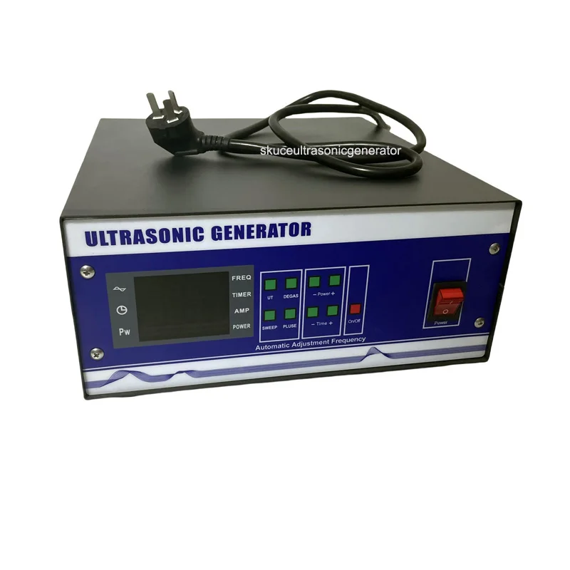 3000Watt 25KHZ To 40KHZ Ultrasonic Signal Generator Frequency Adjustable For Ultrasonic Cleaner Power Control Box