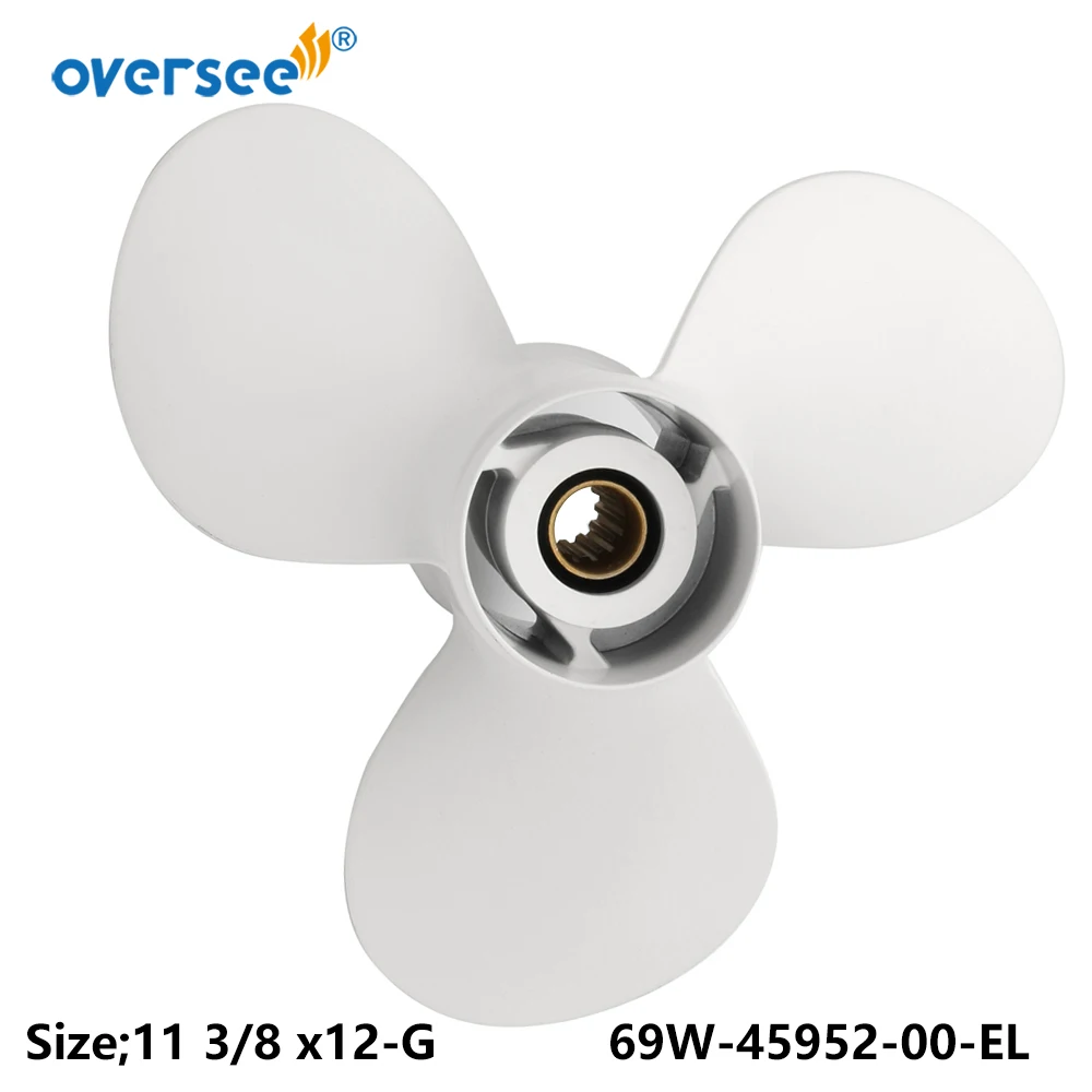 Aftermarket Outboard Propeller 25-60HP (Type G) 11 3/8