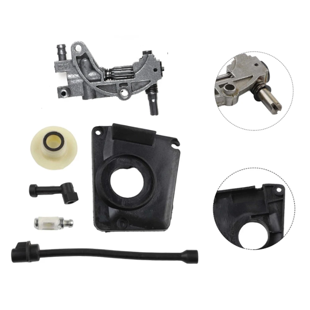 Replacement Oil Pump Assembly Compatible With 45CC 52CC 58CC 4500 5200 5800 Chainsaws  Efficient Lubrication & Easy Installation