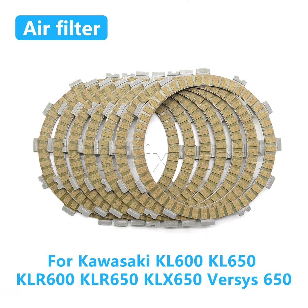 Фрикционные диски сцепления для мотоциклов Kawasaki KL600 KL650 KLR600 KLR650 KLX650 Versys 650 Versys650 ZL600 KLX650