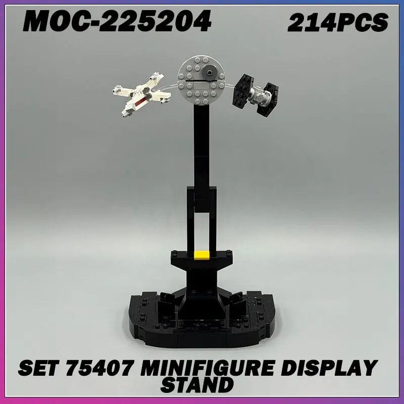 

214 шт. MOC-225204 MOC классический космический корабль темный космический корабль строительный блок образовательная модель игрушки фестиваль детские подарки 214 шт.
