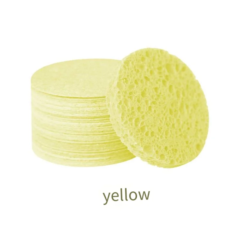 10/20/30pcs Cleansing Sponges Face Scrubber Sponge Compressed Facial Exfoliation Sponge  Makeup Removal Sponge Pad