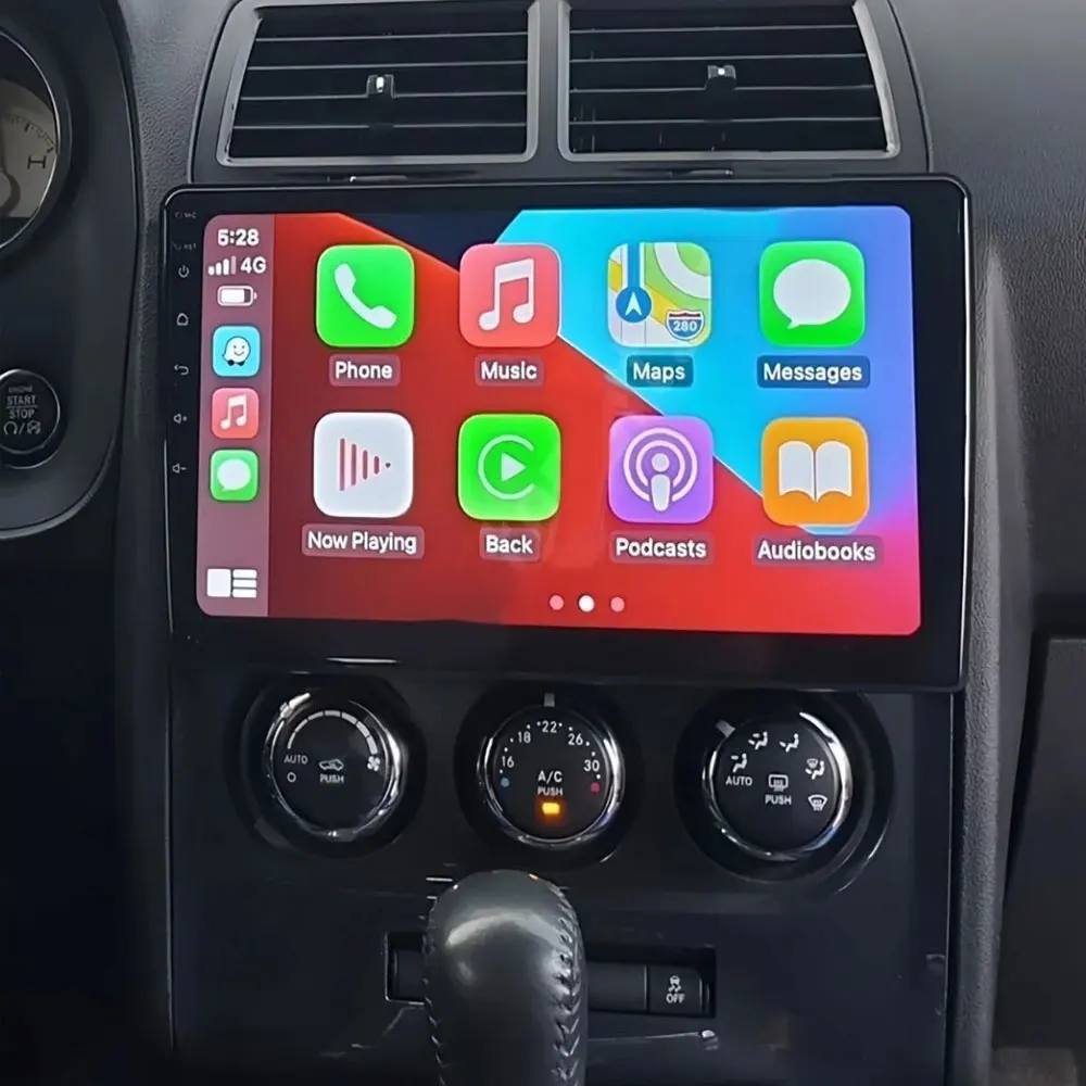 Autoradio Android 16 For Dodge challenger 2011 2012 2013 2014 Android Carplay Navigazione Multimedi Head Unit Screen DVD GPS 4G