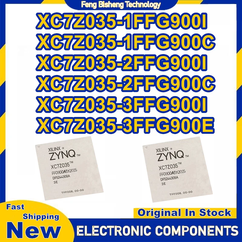 XC7Z035-1FFG900I XC7Z035-1FFG900C XC7Z035-2FFG900I XC7Z035-2FFG900C XC7Z035-3FFG900I XC7Z035-3FFG900E FBGA-900 IC-chip op voorraad