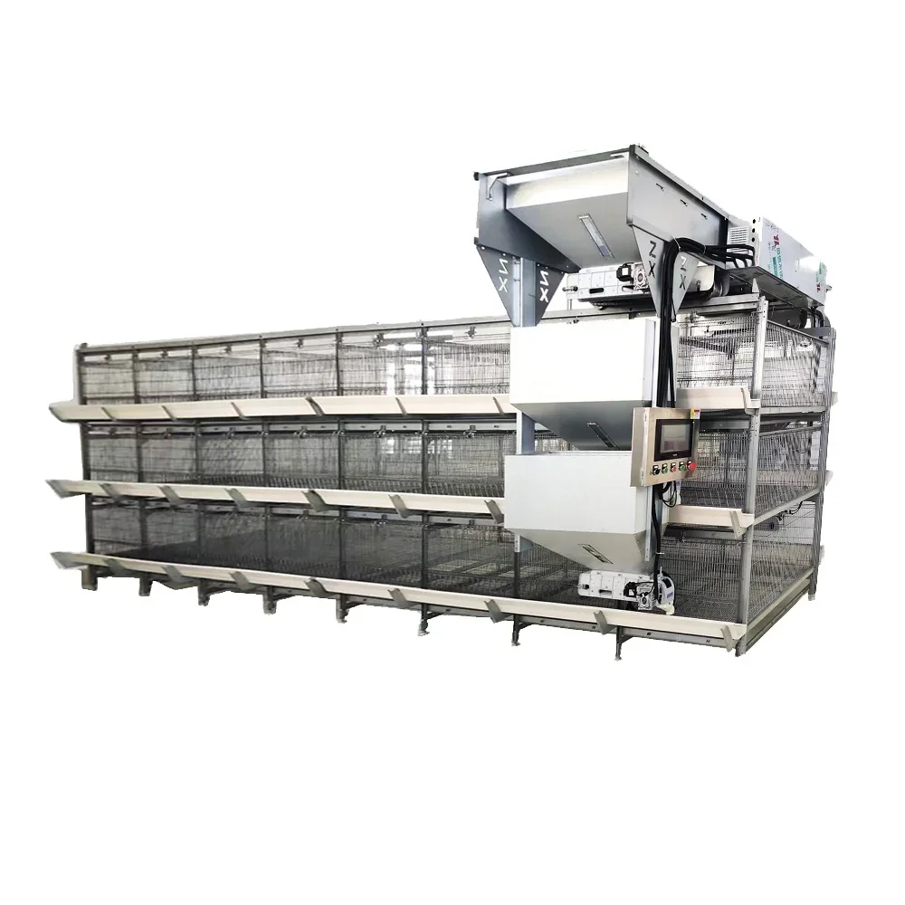 

Automatic Precision Feeding Breeding Bird Cage Chicken Cage For Egg Breeding Hens Poultry Farm