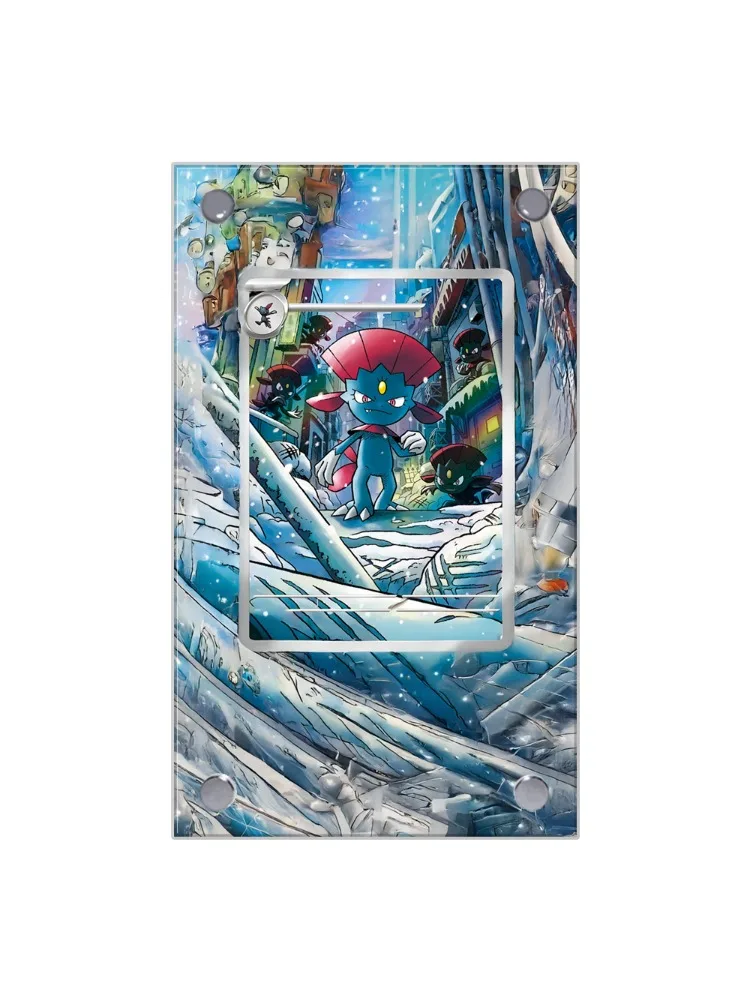 ArtDisplayPour Pokemon Revavroom Expand carte brique PTCG porte-clés Anime jeu objets de collection marchandise étui de protection en acrylique