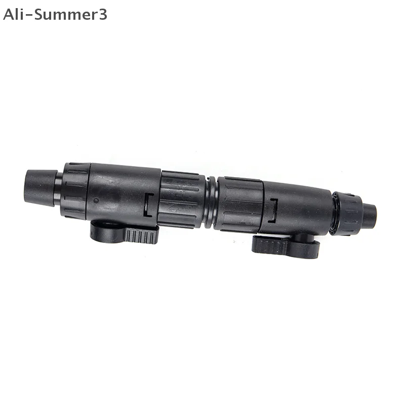 (YY) 1 Stück 12/16 mm Doppelhahn-Schnellverschluss für Aquarium, Wasserregelventil, Schlauchrohr, Aquarium-System-Set, passendes Zubehör