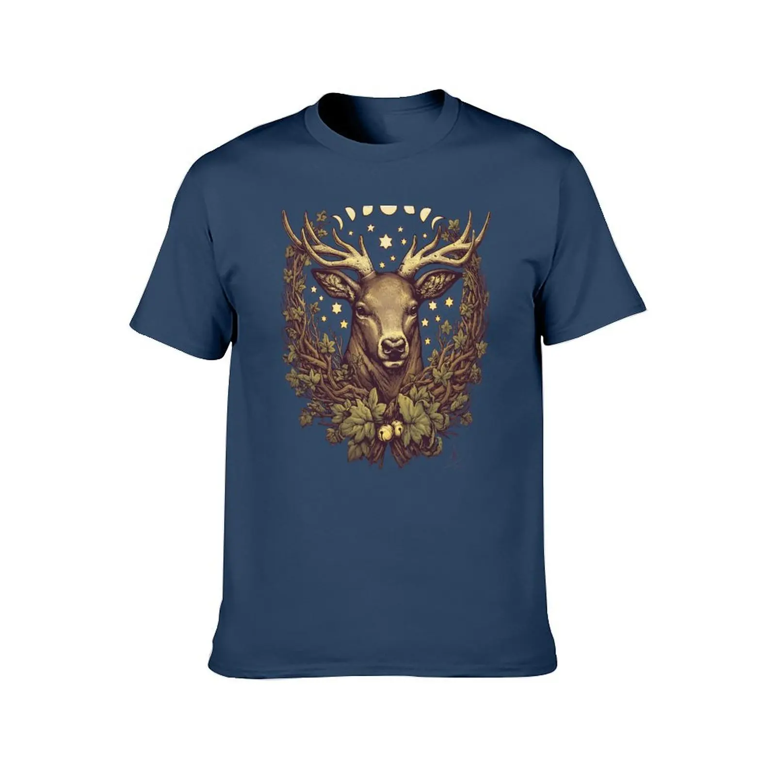 CERNUNNOS STAG T-Shirt man graphic t shirt man t shirt designer t shirts for man graphic funny T-Shirt