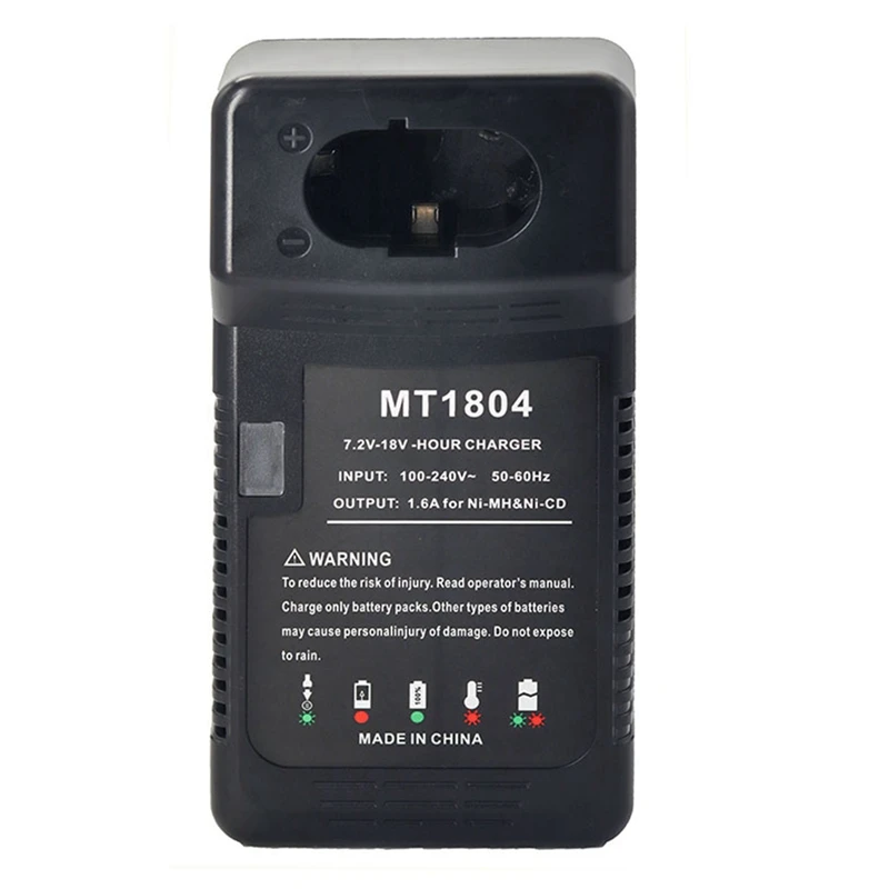 MT1804 Battery Charger For Makita 12V 14.4V 9.6V 18V Ni-Cd/Ni-MH Battery PA12 PA14 PA09 PA18