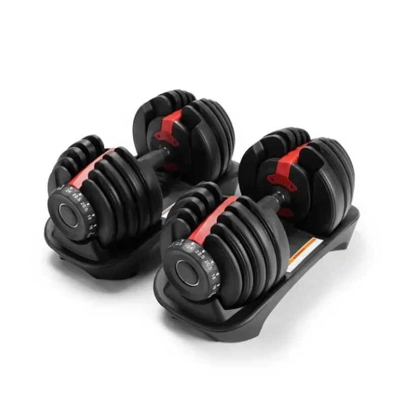 

24kg Free Weights Dumbbell Set Auto Fast Adjustable Gym Equipment Supply Professional Home Gym Fitness Gear Hot Sale