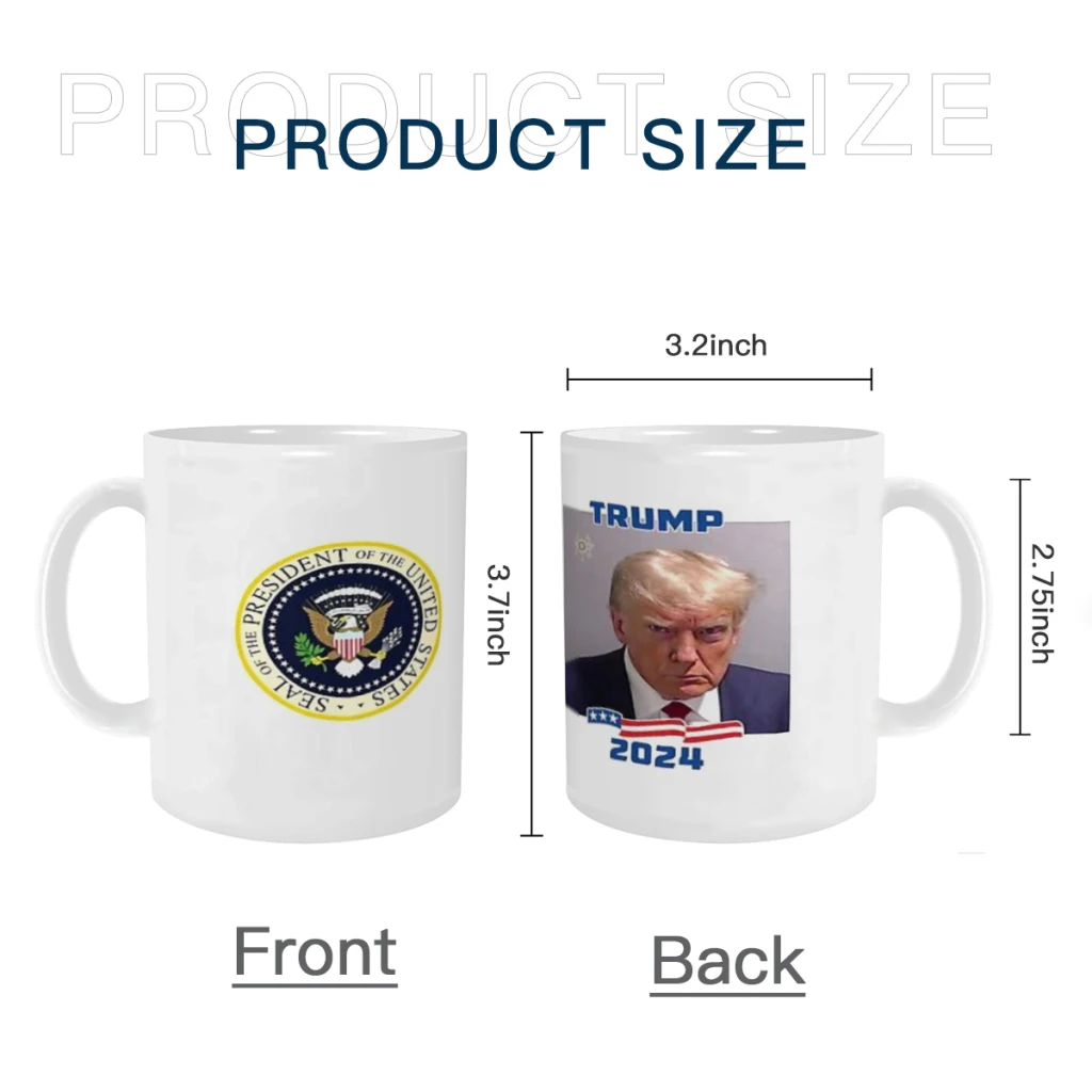 

Trump 2024 Mugshot Mug Ceramics Coffee Mugs Tea Cup Milk Cups Gifts Drinkware Coffeeware