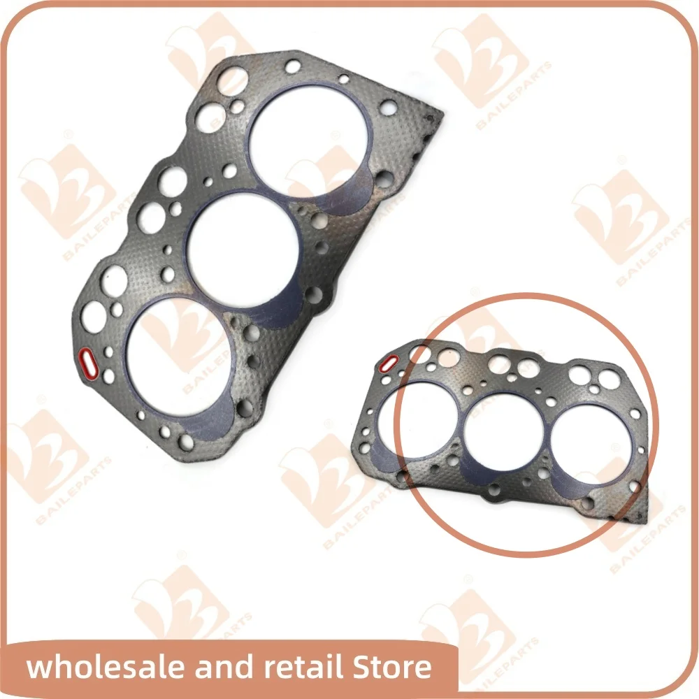 For Yanmar 3TN72 Cylinder Head Gasket Diesel Engine Parts Overhaul Rebuild Kit Engine Spare Parts