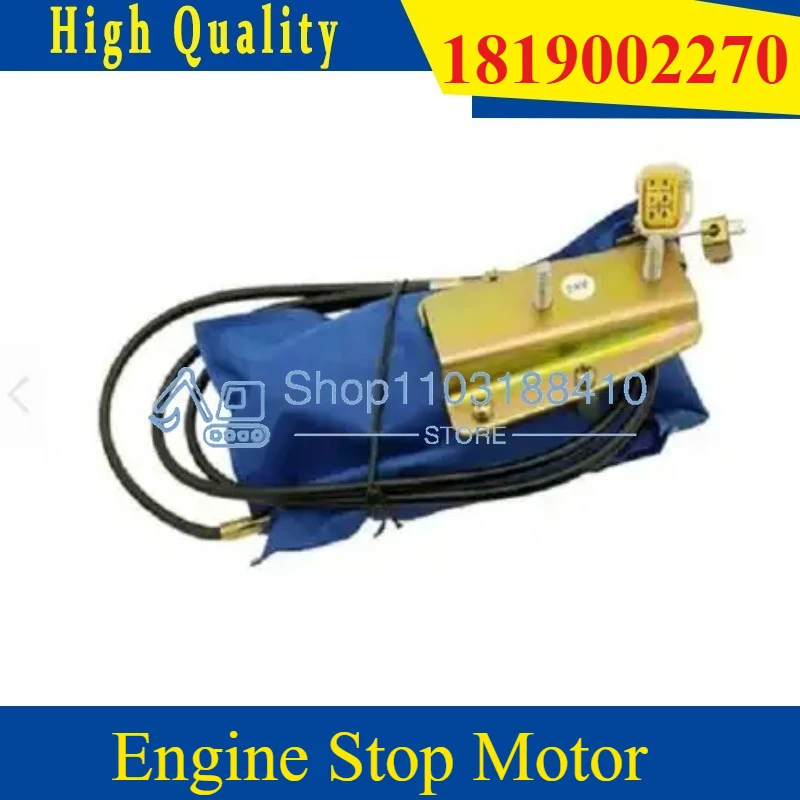 

EX200-3 EX200-2 Engine Stop Motor Flameout Motor 181900-2270 6BG1 Engine Stop Actuator 1819002270 1-81900227-0 For Hitachi Sany