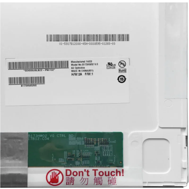 Imagem -05 - Tela Lcd do Portátil N173hge-l21 N173hge-l11 Ltn173ht01 B173hw01 B173hw02 Hsd173puw1 Lp173wf1 Fhd 1920x1080 Substituição Matte 17.3