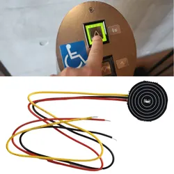 Touch Key Switch Bistable Switch Ouch Key Switch 3A 3V-30V 8mm Black Stable Performance Touch Key Switch 3A 8mm