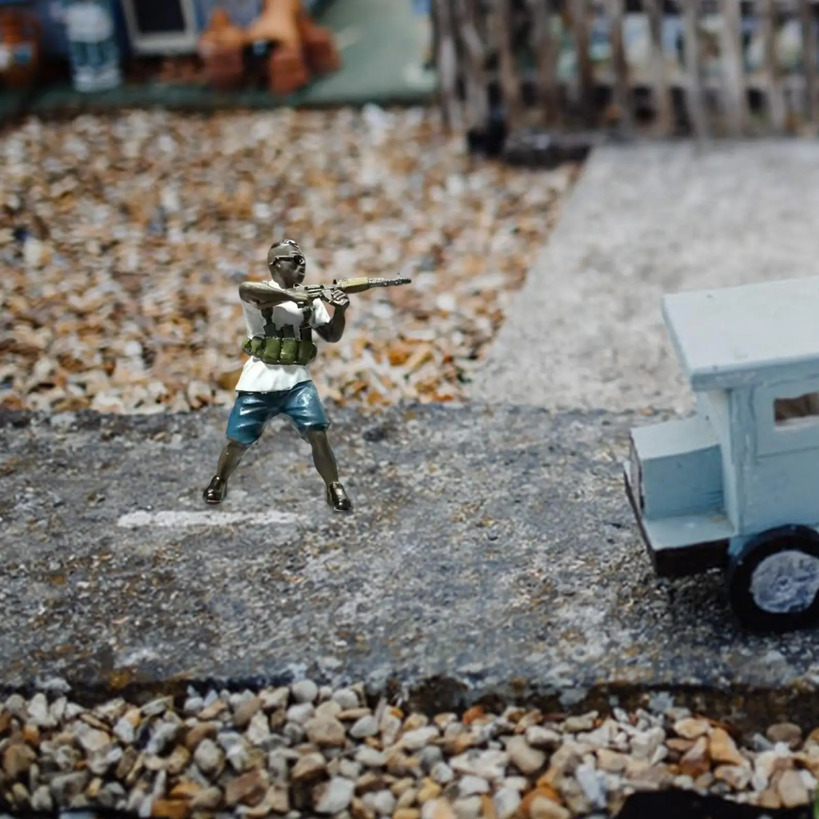 

1:64 Scale Men Figure Tiny People Micro Landscapes Decor Dollhouse Decor