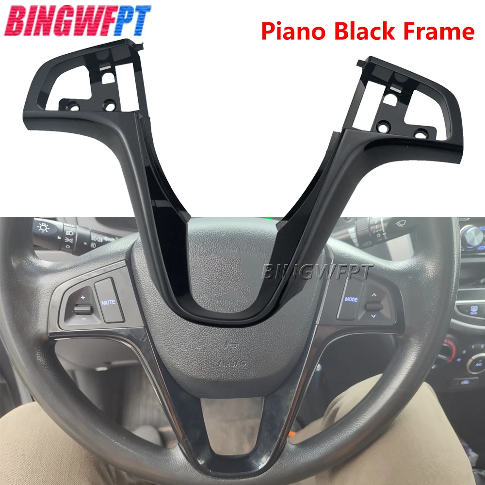 For Hyundai VERNA SOLARIS Multi-function Steering Wheel Audio Control Buttons Frame Rim Decorate No Backlight Car Accessories