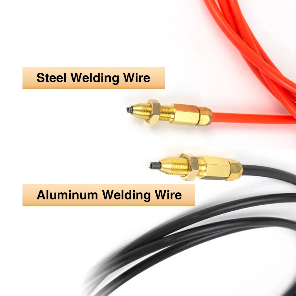 3m 5m Aluminum Laser Welding Machine Wire Feeding Tube Guide Graphite Hose Welder Wire Feeder Accessories 0.8 for Qilin SUP