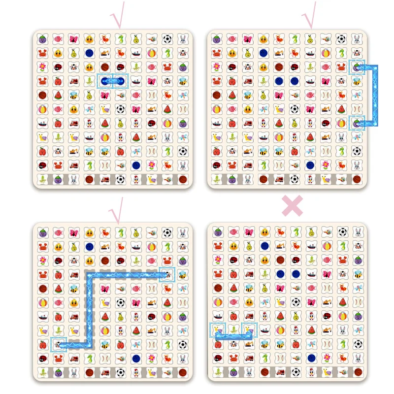 어린이 연결 게임 나무 장난감 계몽 논리적 사고 훈련 교육용 장난감 생일 선물