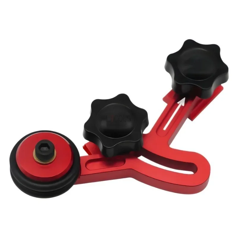 Woodworking Multifunctional Motorcycle Type Pressing Wheel Bearing Roller Holder Inverted Saw Table Unidirectional Feeding Tool