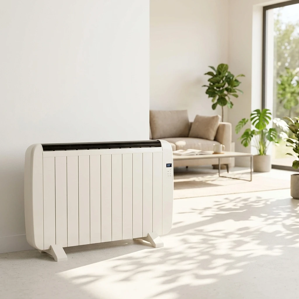 2000W Slim Carbon Fiber Panel Heater Remote Control App-Controlled Adjustable Thermostat Portable Design Overheat Protection