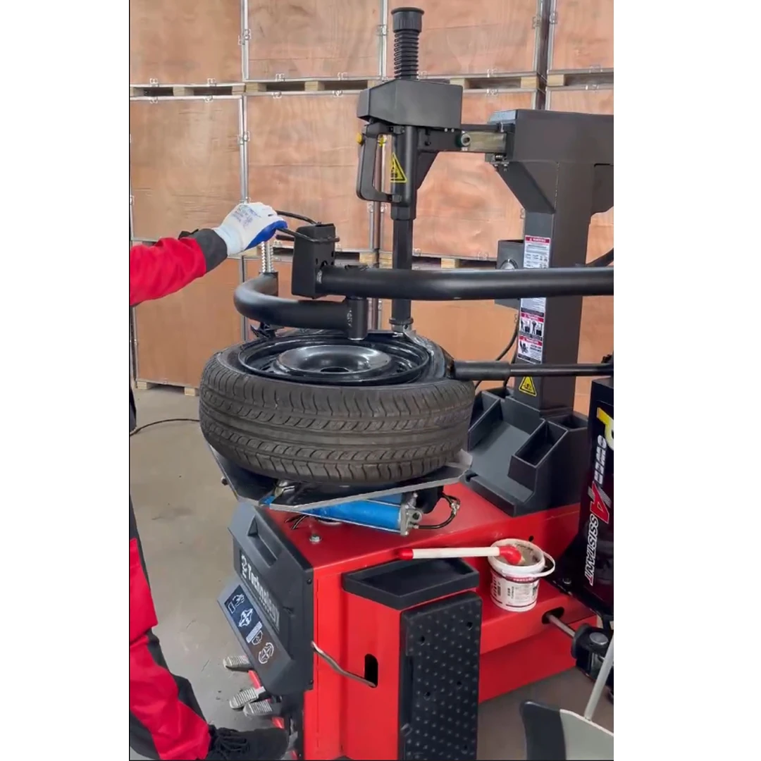 Automatic Tire Changer Rear Tilt Adjustable Auxiliary Arm Automatic Tyre Changing High End Explosion-proof Oil Water Separator