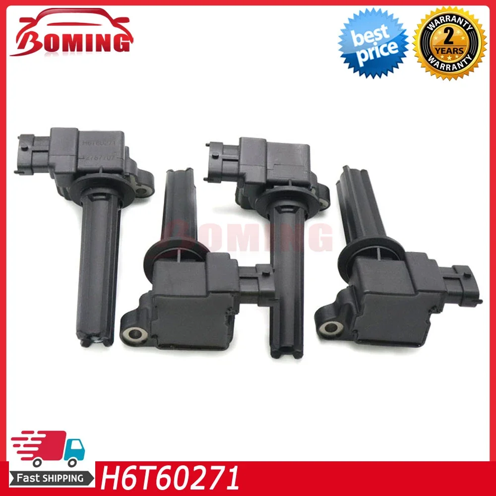 1/4pcs H6T60271 Ignition Coil For OPEL SIGNUM VECTRA SAAB 9-3 9-3X 2.0L VAUXHALL SIGNUM VECTRA 06-11  UF-526 12787707