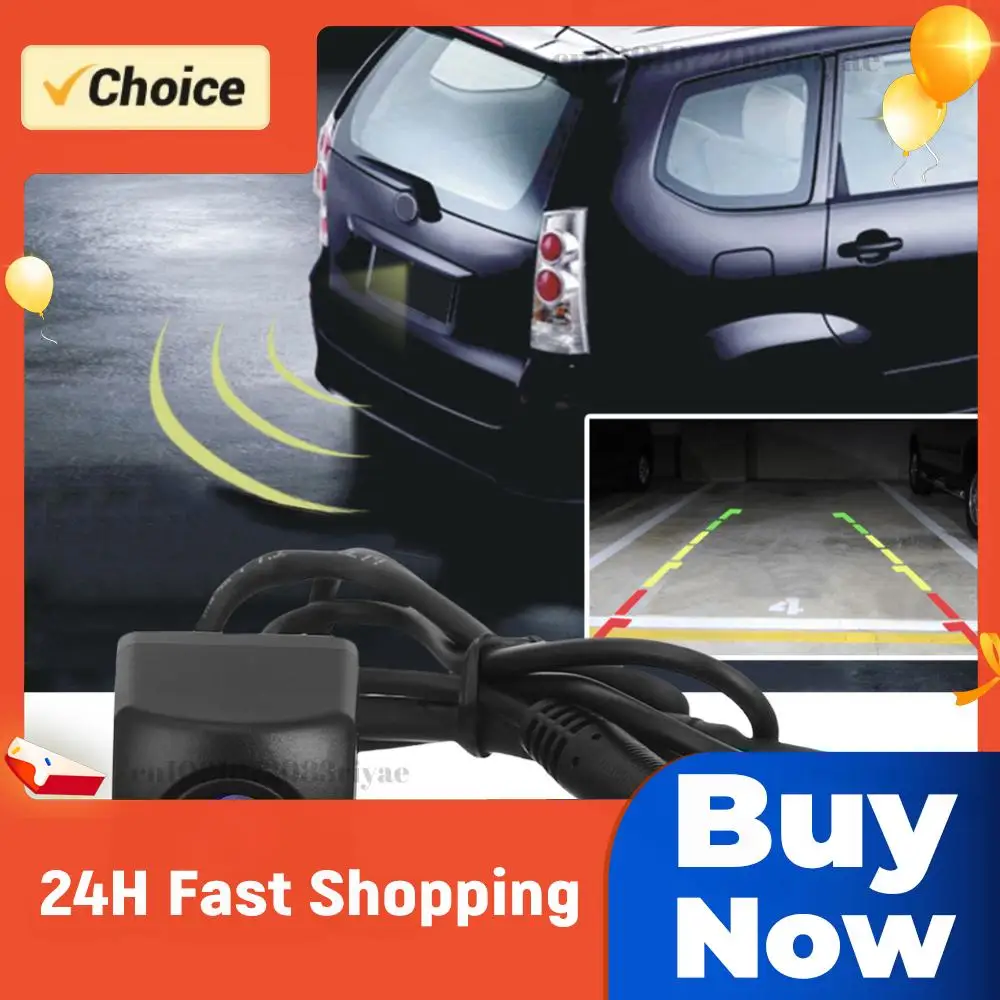 

Беспроводная Wi-Fi камера заднего вида HD для автомобиля, водонепроницаемая IP67, с ночным видением, углом обзора 175 градусов, для Android и iOS